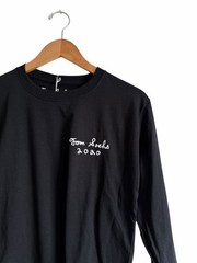 Tom Sachs Lunar Lander Long Sleeve T-Shirt Size XS Mens Unisex Black