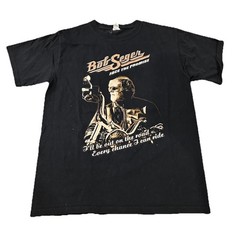 Bob Seger Shirt Mens Medium Face The Promise 2006 2007 Tour Tee Black Anvil