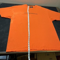 Vintage Arthur Andersen Enron Finance Shirt Mens 2XL Channel Orange 90s Banking