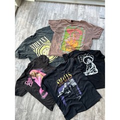 25pc Graphic Band Tee Lot Nirvana AC/DC Snoop Dogg Biggie Smalls Beatles Rock