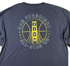 Slam T-Shirt Men Sz XL All-Star’25 Graphic Tee Crewneck Gray Short Sleeve