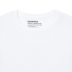 NANAMICA Short Sleeve T Shirt S25SI115E WHITE (Unisex) NEW ITEM