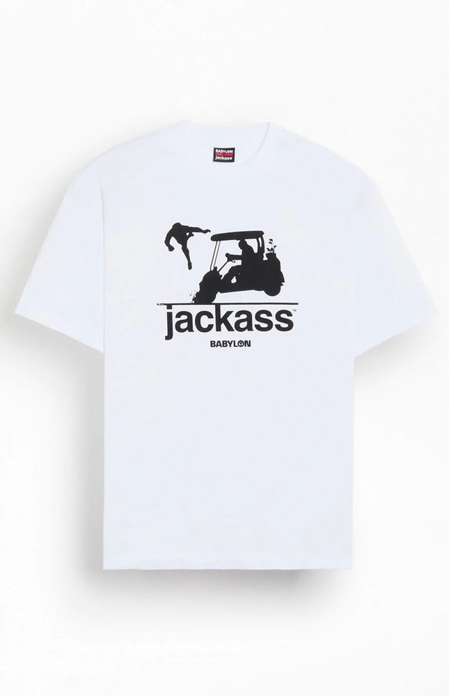Babylon Jackass Golf Cart Short Sleeve Tee Size M ~ MEDIUM Brand New in the Bag