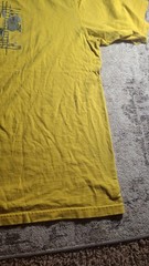 VTG Y2K Karl Kani Yellow 3XL Tee Shirt Hip Hop Rap Machine Washable