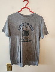 Old navy graphic t-shirt number 1 draft size mens medium