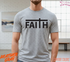 Unisex Faith Cross Christian T-Shirt, Men T shirt,Women T shirt Gift ReligionTop