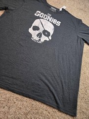 DXL The Goonies T Shirt Mens 5XLT Gray Graphic Short Sleeve Movie NWT