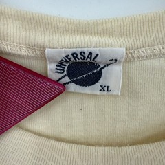 VTG Universal Thermal Shirt XL Cream Long Sleeve Heavyweight 100% Cotton USA