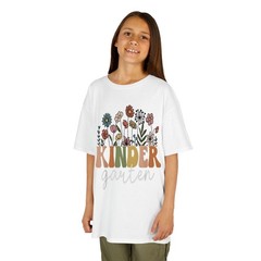 Kindergarten Teacher Wildflower Floral T-Shirt