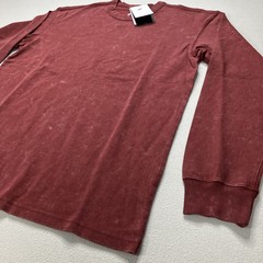 HV0127-619 Nike Sportswear Premium Essentials Loose Fit LS Shirt Red Mens S Vary