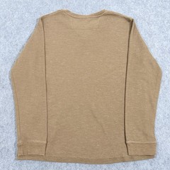 George Long Sleeve Insulating Pullover Shirt Fits Men’s Size XL/XG (46-48) Brown