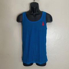 JJ Malibu Mesh Stripe Tank Top Small Gently worn 80% polyamide/20% elastane