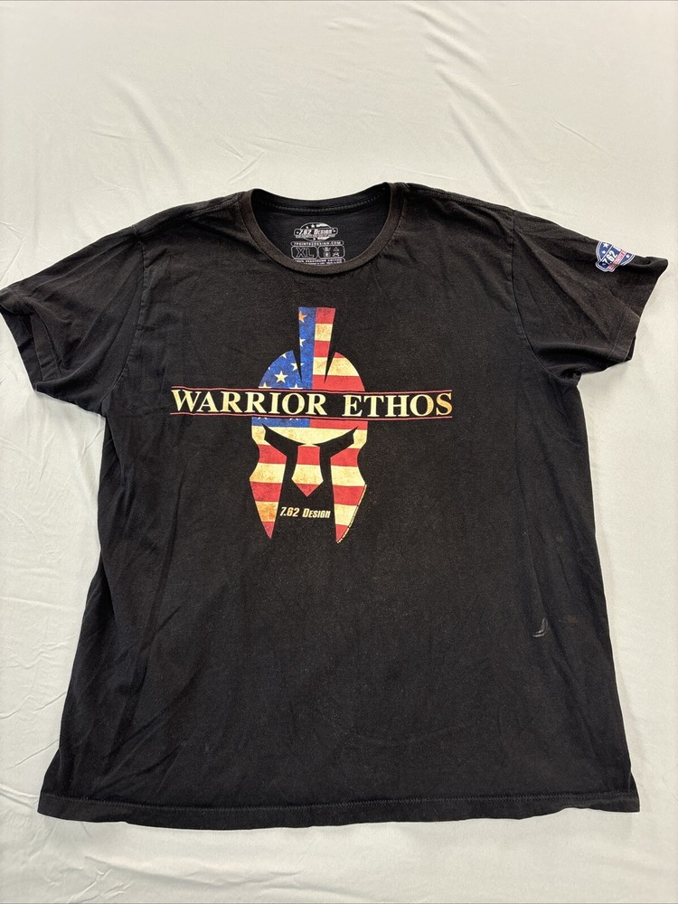 7.62 Design For Patriots Warrior Ethos T -Shirt Sz XL Men’s