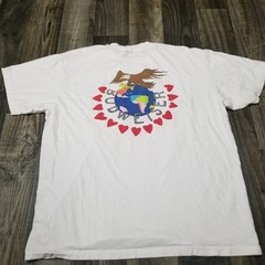 Budweiser Pacsun World Eagle Short Sleeve Tee Shirt Size Large Cartoon