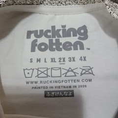 SDCC 2026 Rucking Fotten Sinners 2XL LE T Shirt Brand New Sealed Bag AOP