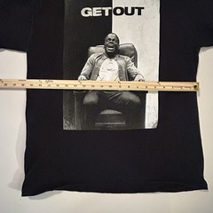 Get Out 2017 Jordan Peele Horror Movie Mens T-Shirt Large