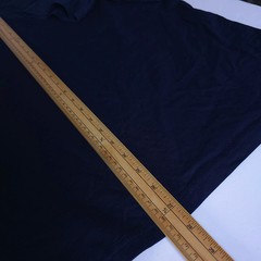 Aquascutum t-shirt monogram Manica Corta mens L P2P 21 Blue Cotton