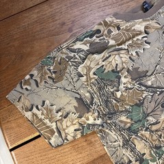 Vintage Ace Sportswear PA Outdoor Camo Single Stitch Shirt Men’s XL Made In USA