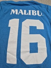 C PORT Malibu S Rum Pina Colada Blue Unisex Tee T-Shirt 2016 16 Logo White