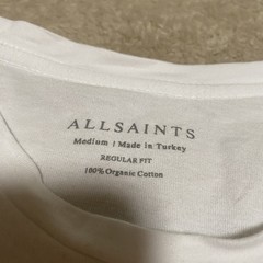 AllSaints Brace T-Shirts Mens M Short Sleeve Crewneck Cotton Ramskull Set of 3