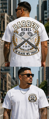 Pro Club Shaka Streetwear Barber Shop Rebel Tee Shirt Mens Big Tall Graphic t
