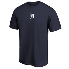 Detroit Tigers T-Shirt Primary Logo Soft Jersey Tee