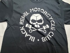 Black Rebel Motorcycle Club NWOT Mens Black SS Shirt Sz M FREE SHIPPING A99