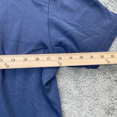 Uniqlo Shirt Mens Large Blue Dry Cotton Quick Drying Casual Wear Regular Fit