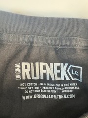 Original Rufnek Walk Like A Champion Chicago Bulls Shirt Men’s Size Large Black