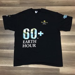 Secrets Capri Riviera Cancun World Earth Hour Save The Planet T-Shirt Sz XL