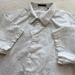 Louis Vuitton Monogram All Over Print White S/S Dress Shirt Size XXL France