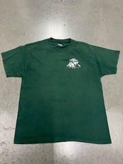 USMC Vintage T-Shirt Size L by Soffe Embroidered Marine Corps USA