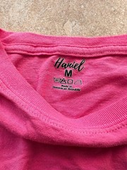 Hard Rock Cafe Dominican Republic Neon Pink Graphic T-Shirt