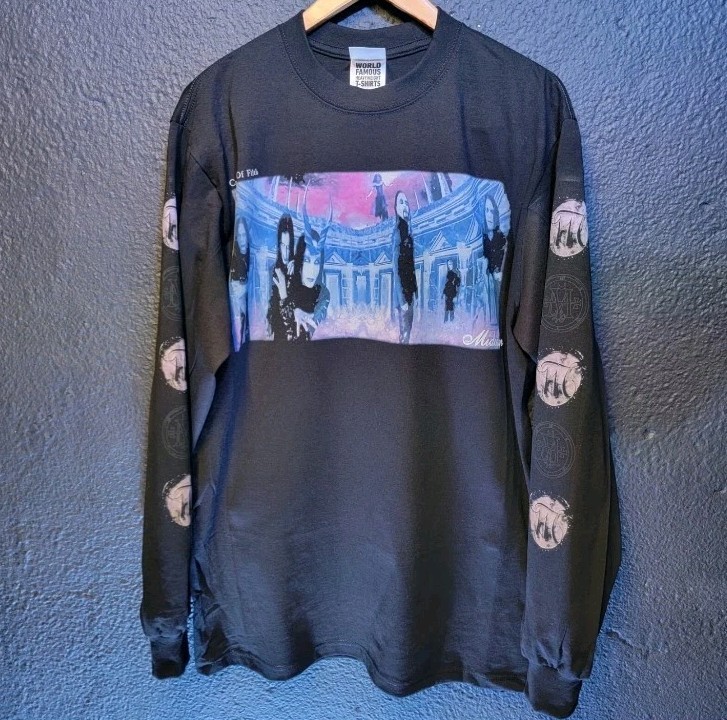 Cradle of Filth Pagan Saviour Long Sleeve Shirt Custom Multi-Print Made to Order