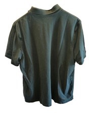 Lands’ End Mens XL 46-48 Short Sleeve Pullover Henley Shirt Olive Green