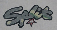 SPLIT – Vintage Skateboarding – Mock layered/Multi layered Shirt – Size Small