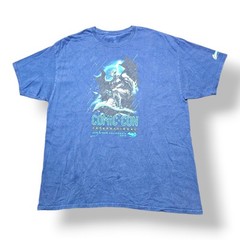 Batman SDCC 2014 Graphitti Designs Shirt 2XL Blue 75th Anniversary Exclusive