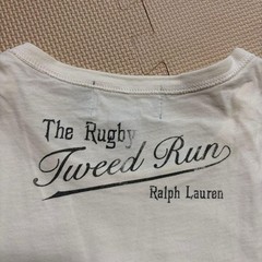 Ralph Lauren The Rugby Tweed Run Graphic T-Shirt Off-White Japan