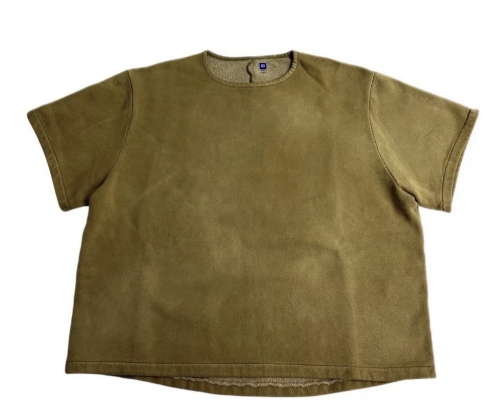 Yeezy Gap Balenciaga Fleece Yoke Tee BRONZE Men’s Size XL – New In Bag