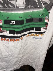 Vintage Harry Gant Shirt 1990’s Nascar Racing #33 Skoal Bandit XL White AllSport