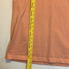 Carhartt Durable Goods Tshirt Short Sleeve Mens Medium Loose Fit Peach