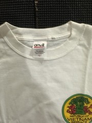 Vietnam Veteran Flashback T Shirt Mens L White POW MIA Republic Of Vietnam