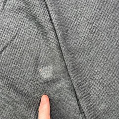 Mack Weldon Waffle Knit Henley Mens Medium Wool Blend Long Sleeve Thermal 2 Pack