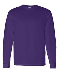 Gildan 5400 Unisex Heavy Cotton Long Sleeve Shirt Soft Casual Crew Neck Tee