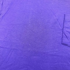 Vintage Purple Pocket T-Shirt Mens Medium BVD Blank Single Stitch Made USA 90s