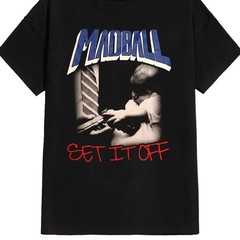 Madball Set It Off Black T Shirt Short Sleeve NYHC Band Tee All Sizes S-5XL