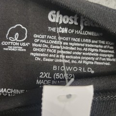 “Scream” Ghost Face Mask T-Shirt Mens 2XL BioWorld Halloween Horror