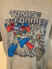 Transformers Optimus Prime Fruit of the Loom T-Shirt NWT Mens XL Extra Large
