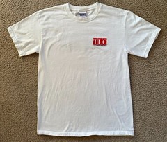 TLC Trading Spaces T Shirt Mens Medium TV Show Promo White Short Sleeve VTG Y2K