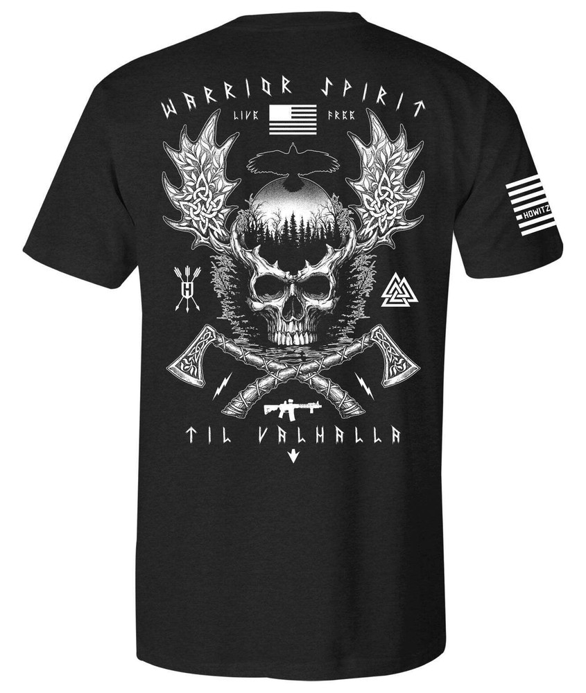 Howitzer Men’s T-shirt Warrior Military Grunt MFG